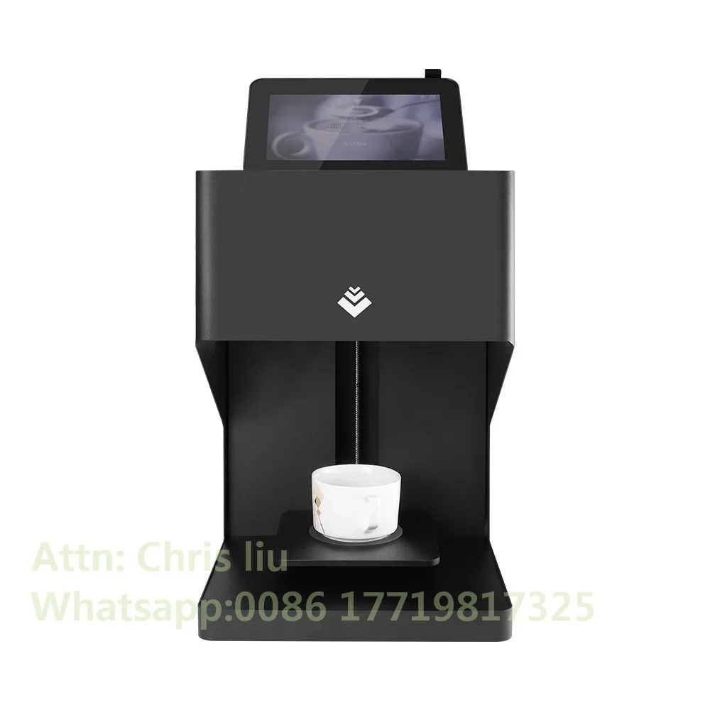 Супер коричневый цвет селфи кофе принтер для одной чашки печати в час капучино