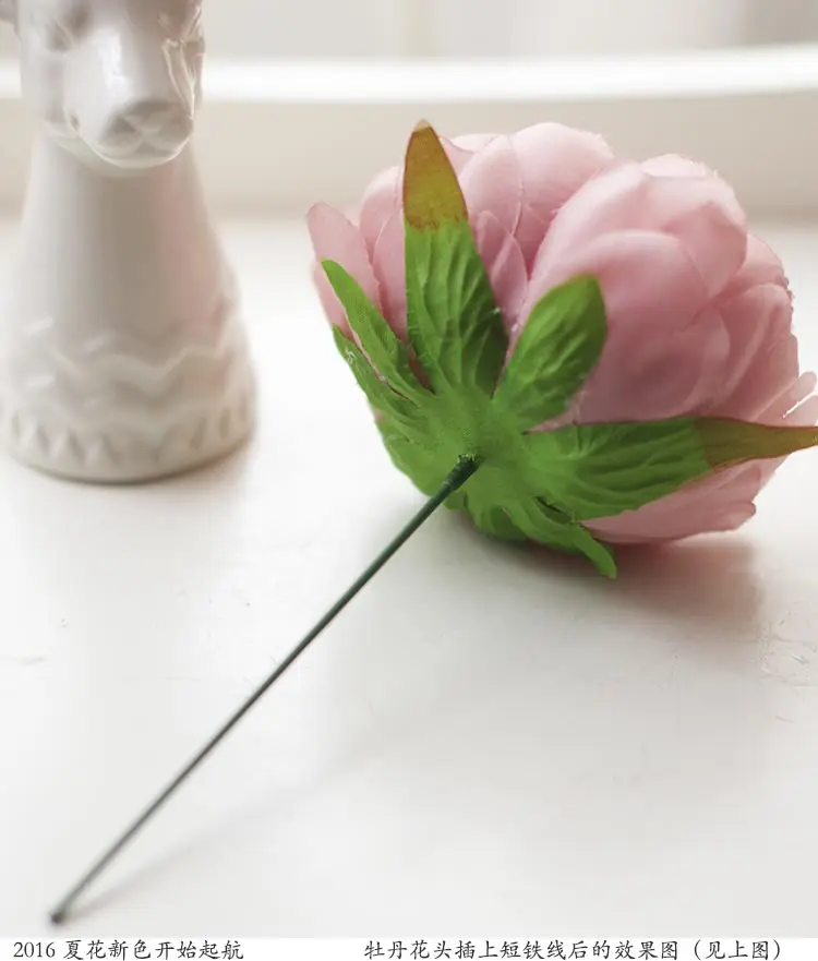 Лот 10 шт. 12 см Искусственный цветок пиона головы DIY Свадебные стены поддельные цветы день рождения товары для украшения дома и сада Флорес