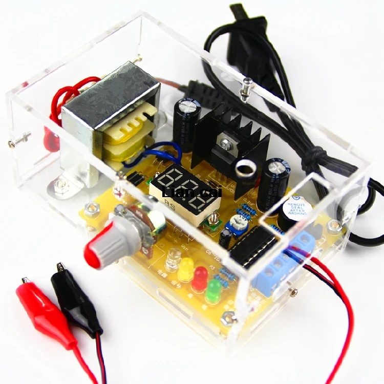 Diy-комплект LM317 Регулируемый блок питания от 220 В до 1 25 в-12 5 в модуль PCB платы