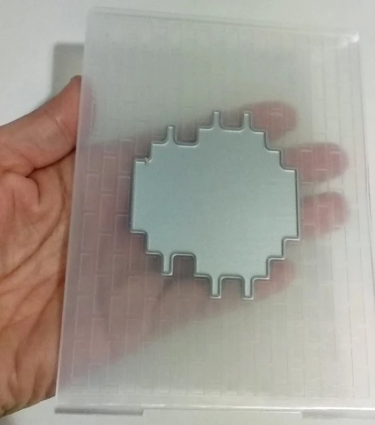 Swovo настенные кирпичные скрапбукинги Dot дизайн DIY бумажные режущие штампы Скрапбукинг пластиковая папка для тиснения Размер 10,5x14,5 см