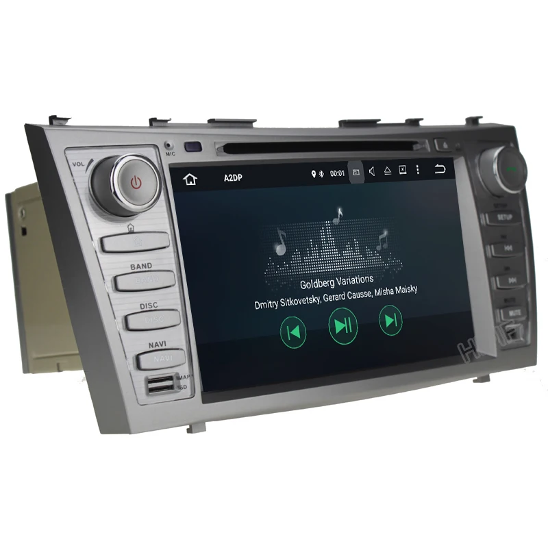 IPS Octa Core 4GB RAM Android 10 автомобильный DVD GPS навигатор мультимедийный плеер стерео для