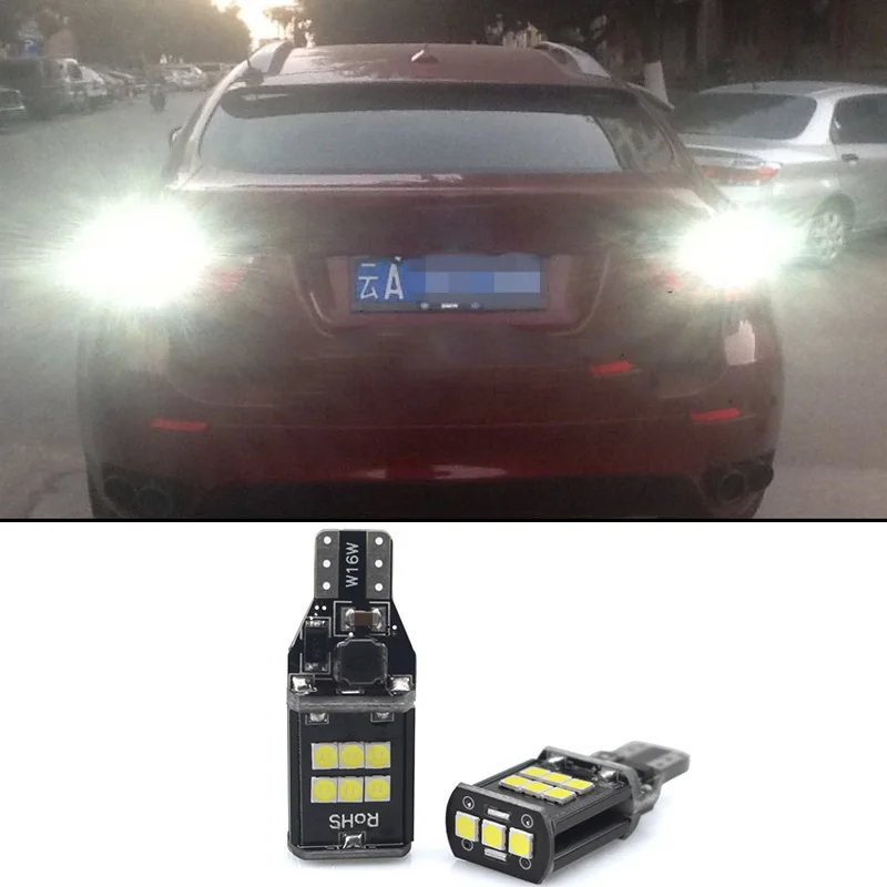 Светодиодные лампы для BMW F10 F11 528i 535i xDriver 2009 2016 белые W16W T15|Сигнальная лампа| |