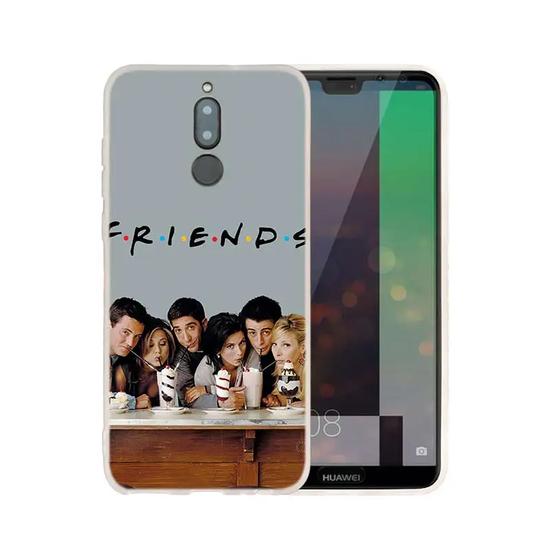 Hot 10 Чехлы для телефонов Perk coffee friends tv для huawei mate 30 20 10 Lite Pro, мягкий силиконовый чехол Y9 Nova 5T 5i 4 5 Pro - Цвет: Hot 10