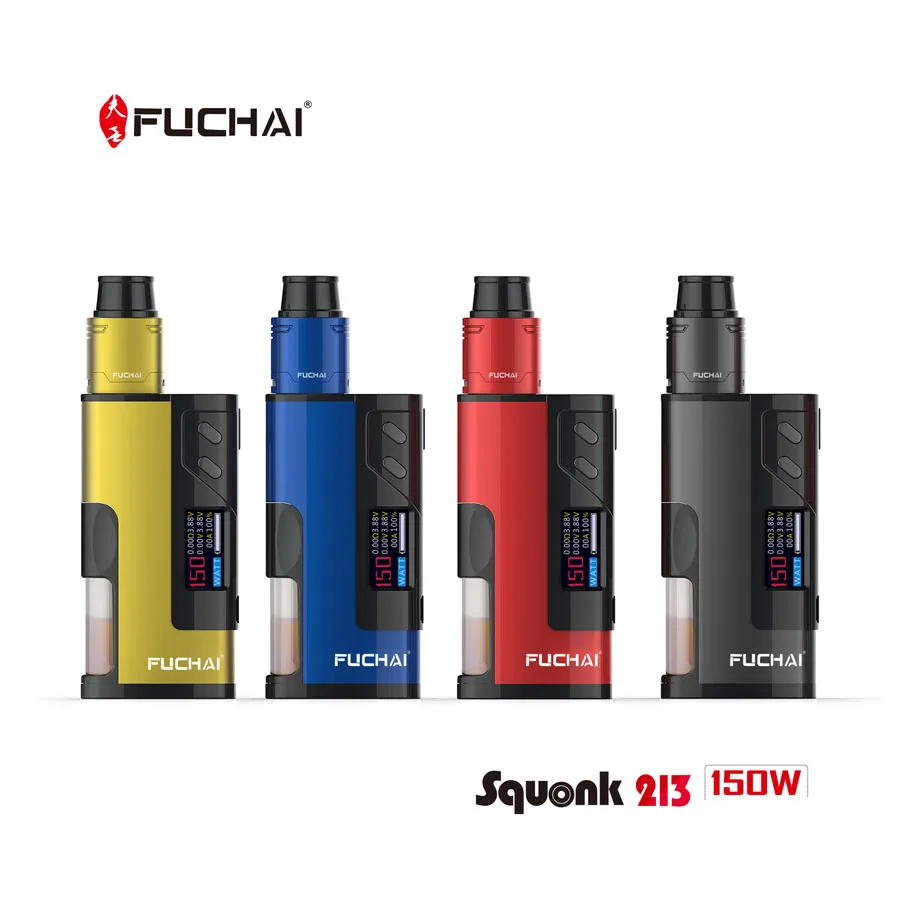 Новейшие sigelei fuchai диапазон squonk 213 вейп e электронная сигарета VAPE mod kit и распылитель