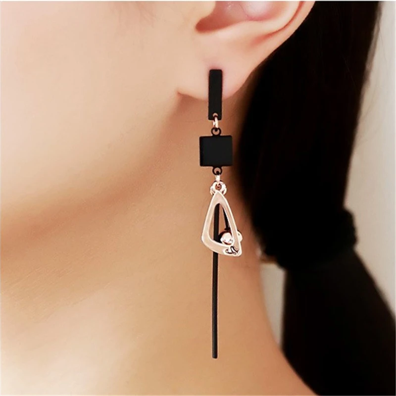 2018 новинка хит продаж металлические висячие серьги-кольца модные ювелирные