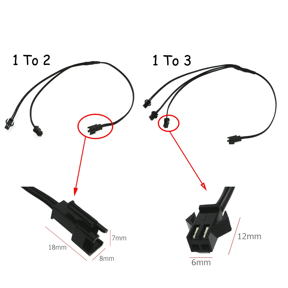 EL Wire 1M/2M/3M/5M Glow String Strips Neon LED Light + Controller Inverter Car Cigarette | Автомобили и мотоциклы