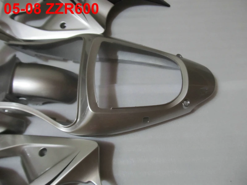 Литья под давлением Бесплатная 7 подарок комплект обтекателей для Kawasaki Ninja ZZR600 05 06