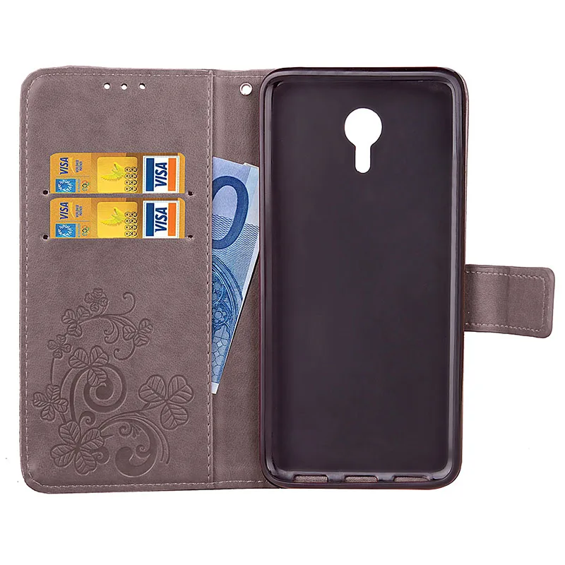 Cover Mobile Phone Case For Acer Liquid Z6 Plus 5.5&quot Flip PU Leather Shell Diamond Protection Holster Wallet Card Slot Bag Strap |