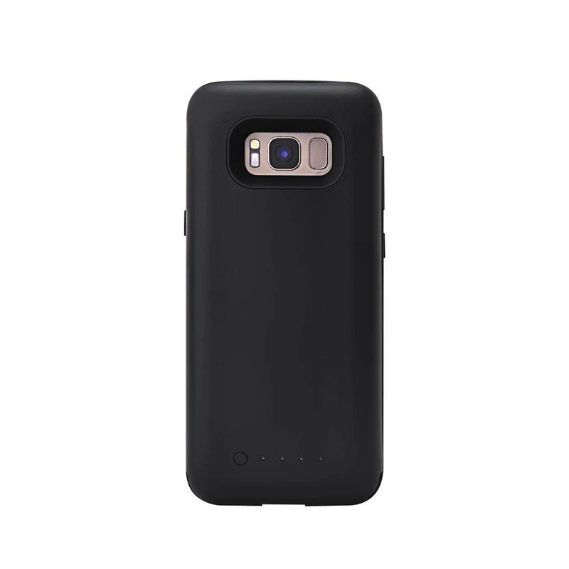 black for s8 Чехол для батареи для samsung Galaxy s8 SM-G9500 чехол для зарядного устройства для samsung Galaxy S8 plus SM-G9550 Внешняя батарея - Цвет: black for s8