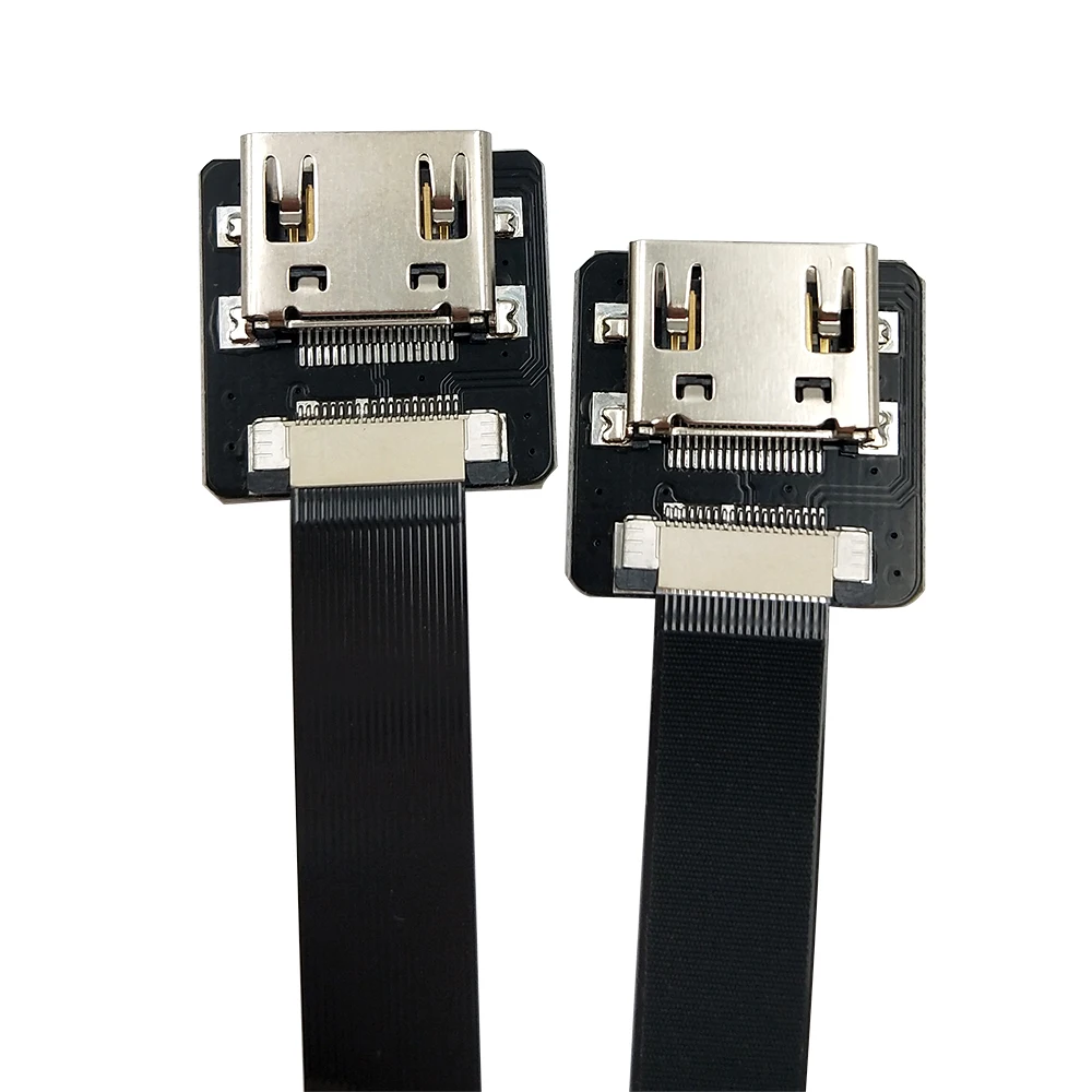 Danspeed черный FPV системы HDMI Тип женщина к Женский HDTV Гибкие печатные платы кабель 20