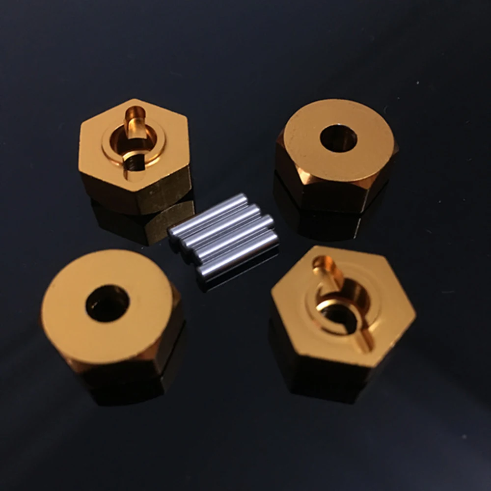 2019 New Arrival 4Pcs 12mm Hex Wheel Hub Mount And Pins Durable Practical For RC 1/10 TRA Slash | Игрушки и хобби