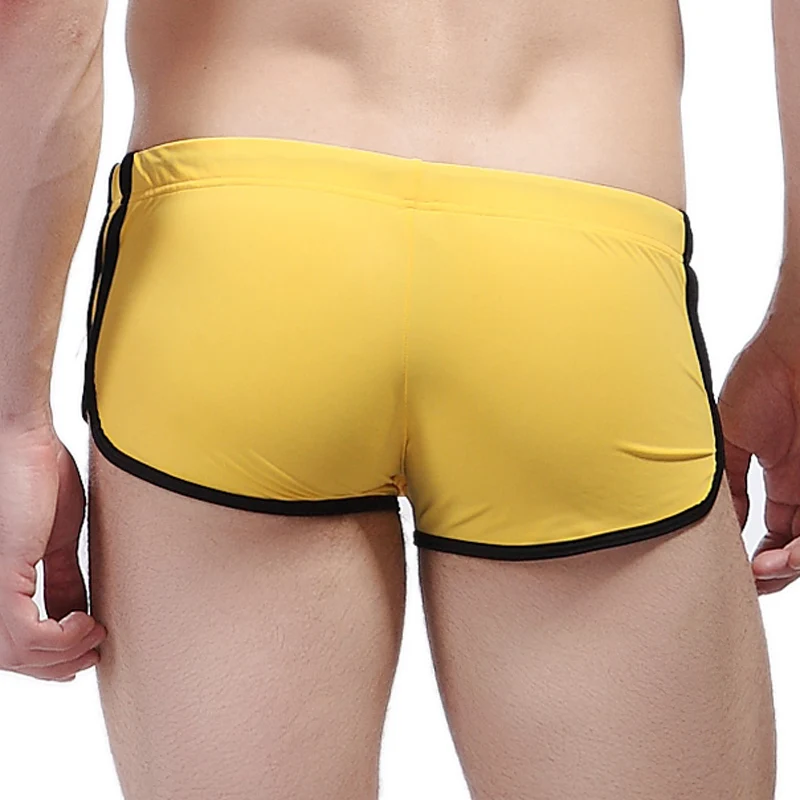 Популярные Брендовые мужские трусы сексуальные пляжные шорты бермуды гей-шорты