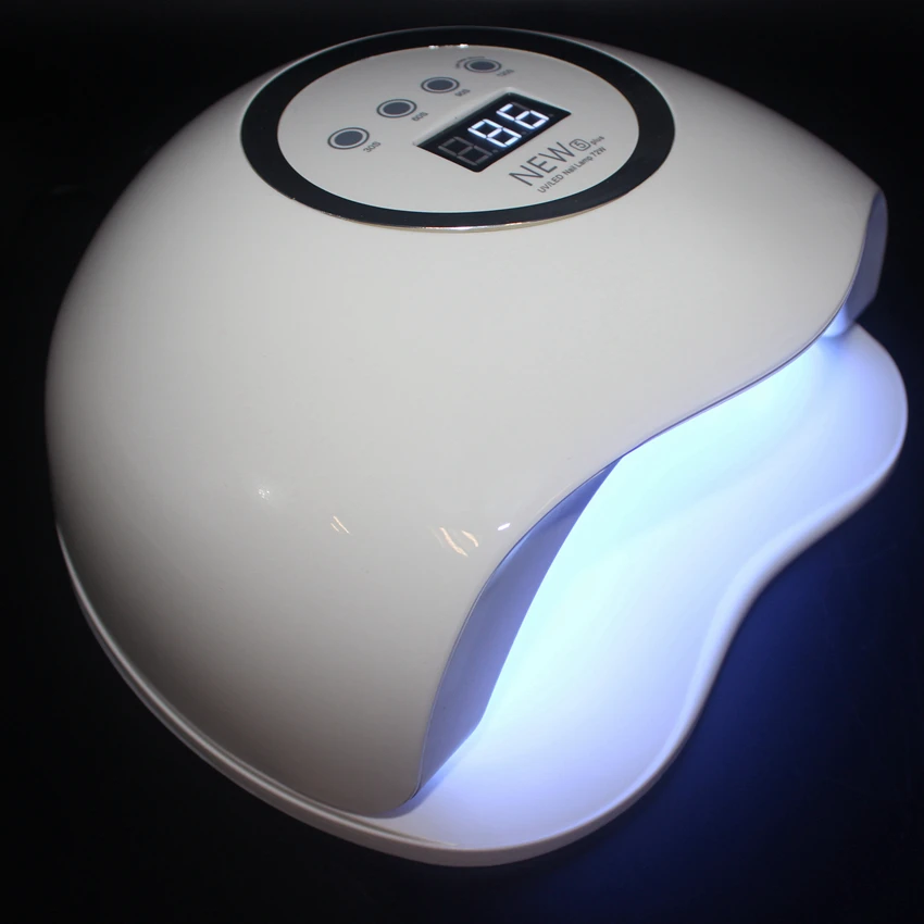 Наивысшей мощности лампа для ногтей двойной источник света крупнейшее