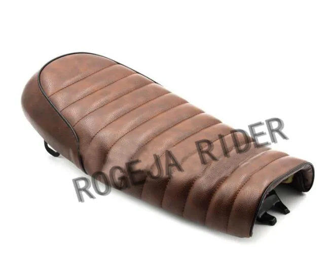 Мотоциклетный коричневый классический изгиб винтажная Подушка 53 см плоский Brat