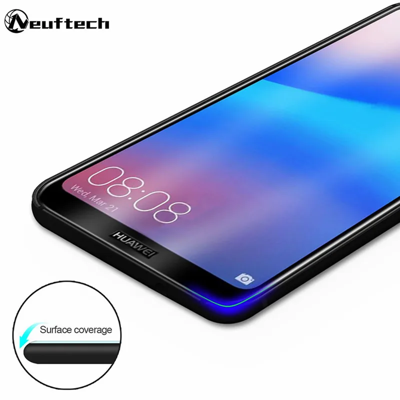 Full Cover Tempered Glass For Huawei P10 P20 Lite Honor 10 Protective Screen Protector huawei Film | Мобильные телефоны и