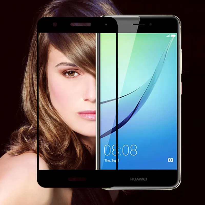 Полное покрытие из закаленного стекла для huawei Nova, Защитное стекло для huawei Nova 5,0 дюймов, Оригинальная защитная пленка 2.5D 9H