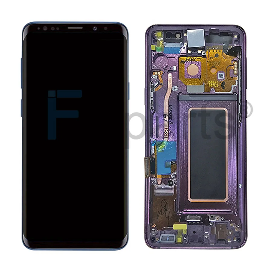 ЖК дисплей 5 8 дюйма для Samsung Galaxy S9 сенсорный экран дигитайзер в сборе с рамкой 6 2 Plus