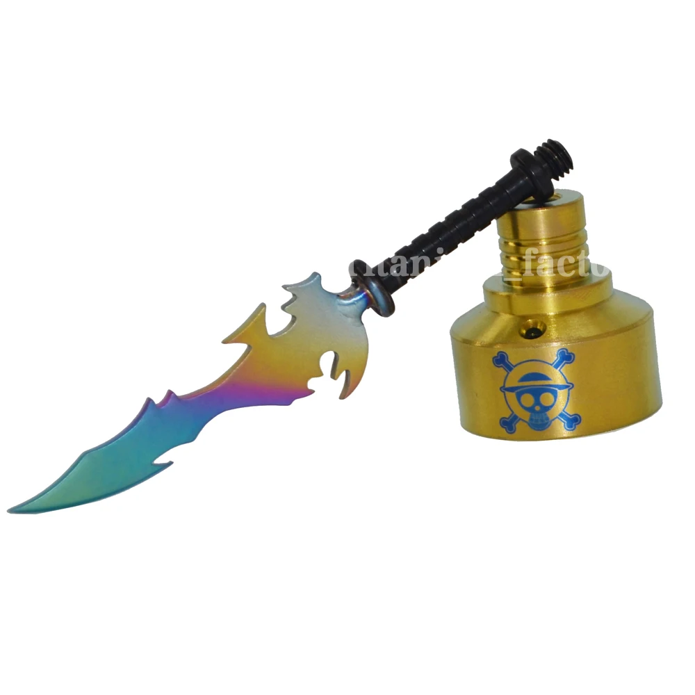 Титановый гвоздь из титана Carb Cap 14 мм 18 воск Dab инструмент для резьбы цветной меч