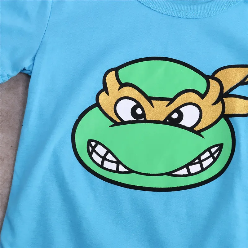 2016 футболка с мультипликационным принтом для маленьких мальчиков топы короткими