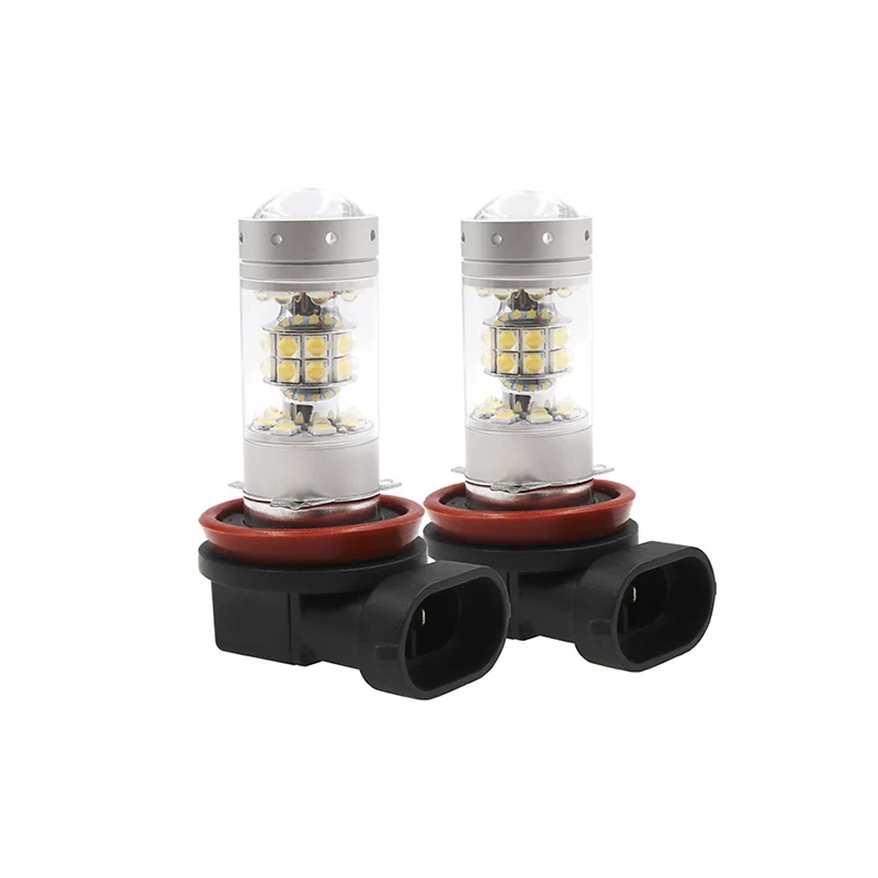 

2x H8 H11 H16JP 150W 1200LM SHARP Chip LED Fog Lamp 12V Car Daytime Driving Lights Universal LED Bulb Lampada Faro 6000K White