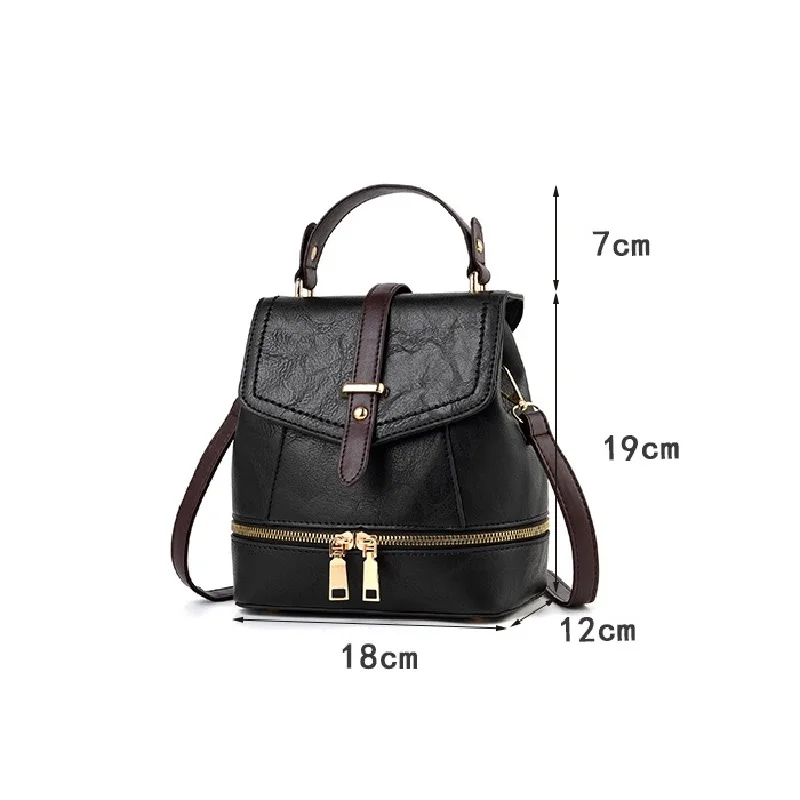 WERAIMJX кожаный рюкзак модный новейший Mochila Feminina Большая вместительная сумка для