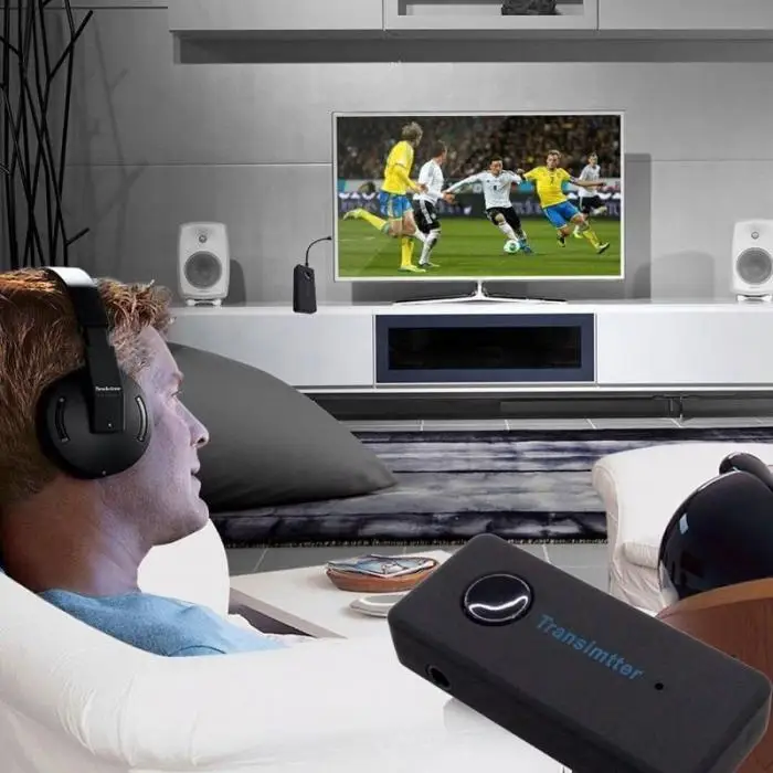 Беспроводной Bluetooth A2DP 3,5 мм стерео музыка аудио передатчик адаптер UY8