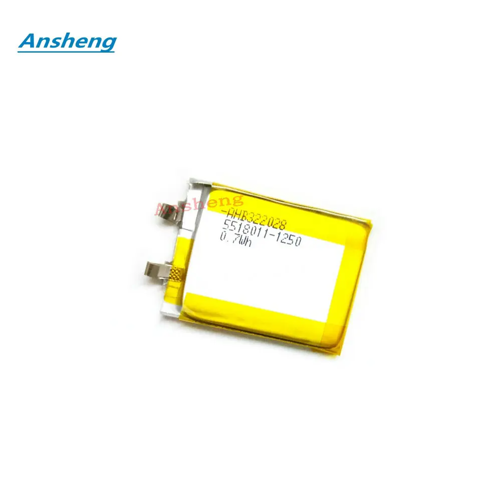 Ansheng Высококачественная батарея 0 7wh AHB322028 для аккумулятора TomTom runner cardio | Мобильные