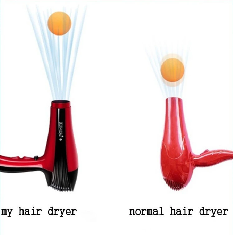 Профессиональный анион сушилка-путешествия фен-бесплатная с этим ультра-тихий