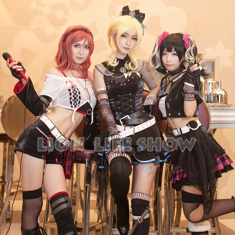 Японское аниме Love Live Tojo/Umi/Eli/Hanayo/Nico/Rin, платье принцессы Лолиты, костюм для косплея, один размер
