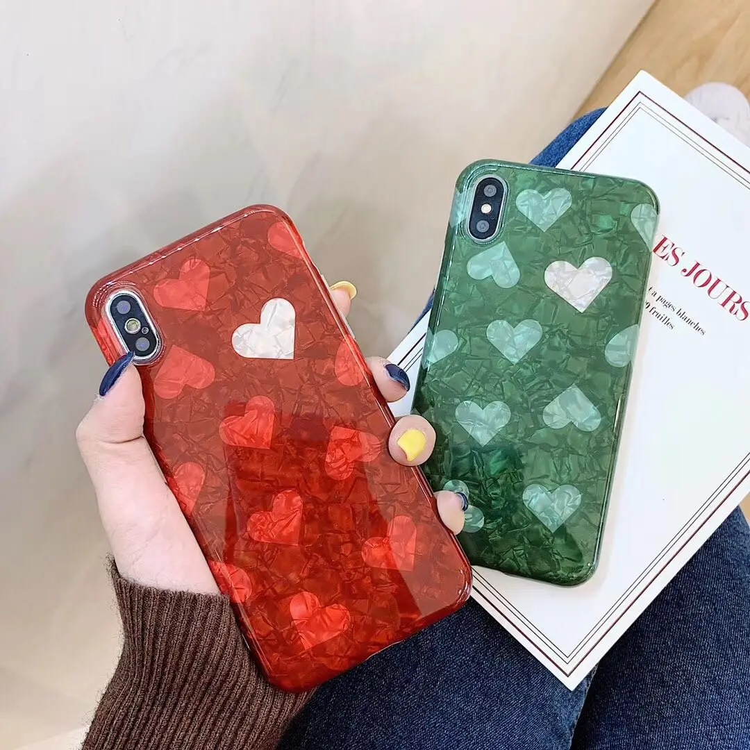 Wixcen Cute Fritillaria Tpu Phone Case for Iphone Xs Xsmax Xr X Soft Silicone Cover 6 7 8 6splus Red Green |