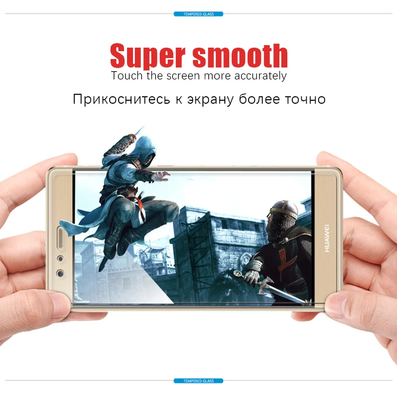 9H Tmepered Glass For Huawei Mate 10 Pro honor 9 8 lite hd Screen protector P10 P9 P8 2017 Film | Мобильные телефоны и