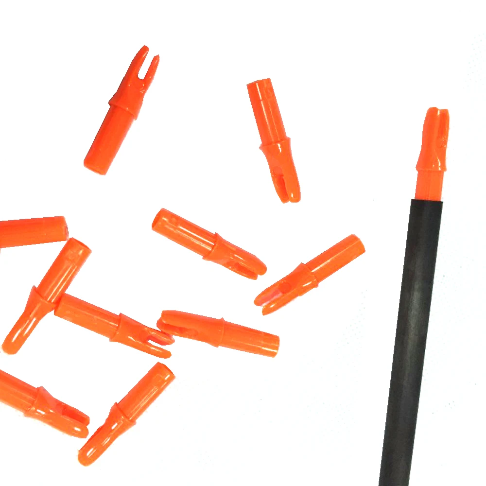 50 шт./упак. качественные пластиковые оранжевые стрелы внутренние для
