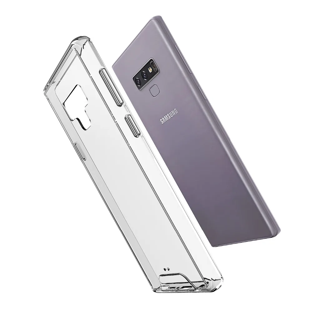 VIAERSON Shockproof Clear TPU+ PC Back Cover For Samsung Galaxy S8 S9 Plus Note8 Note9 A8 A6 2018 J2 Pro J5 J7 2017 |