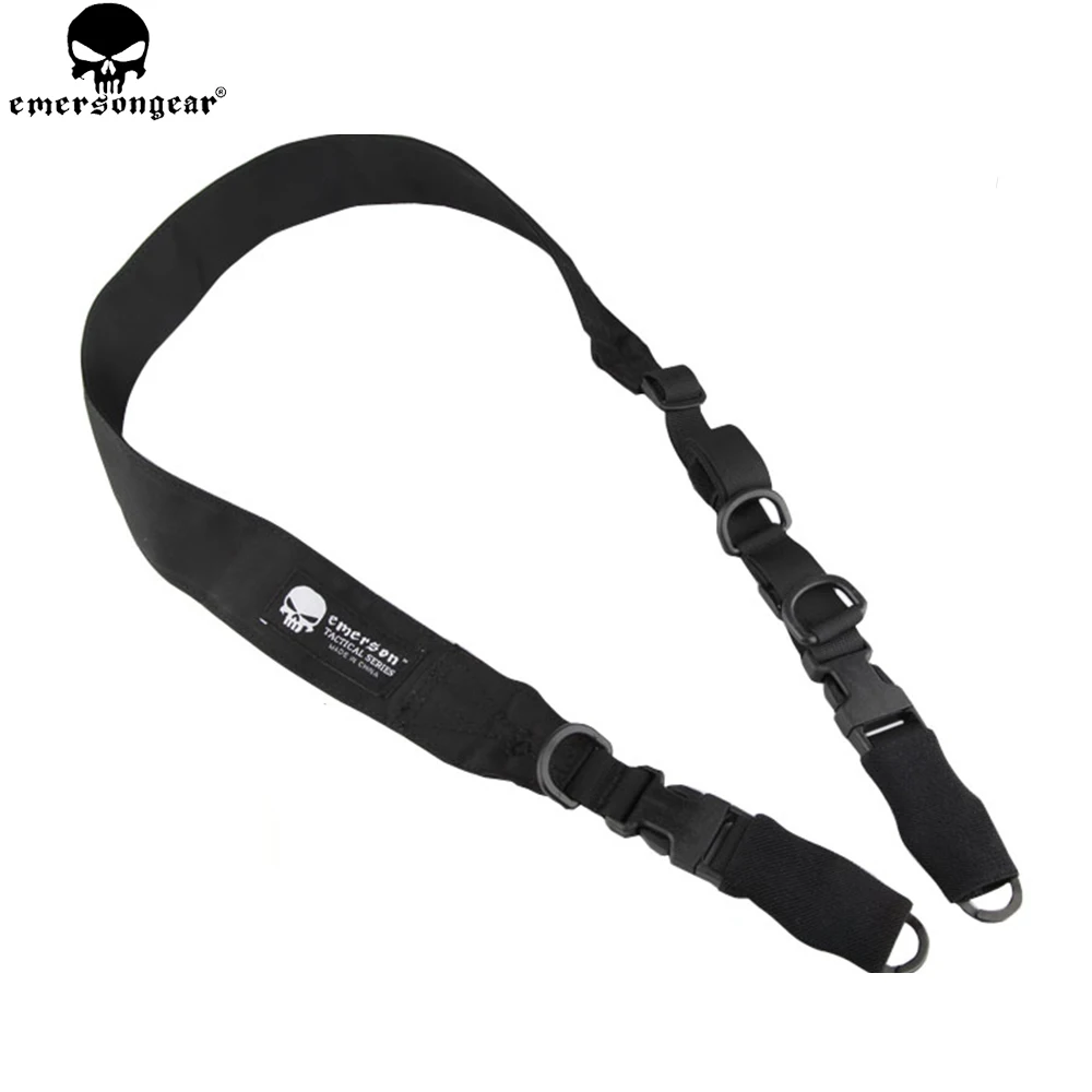 EMERSONGEAR L. Q.e Одноточечные стропы, серия охотничьих страйкбольных строп с крюком MASH, слинг для винтовки, тактический пистолет, слинг EM8490 (art.: 7a573554f) - 7a573554f