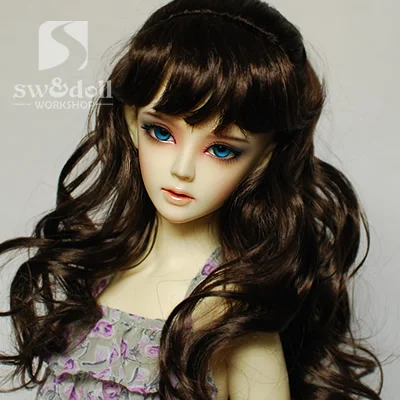 1/3 1/4 весы BJD парик с длинными прямыми волосами для BJD/SD аксессуары куклы сделай