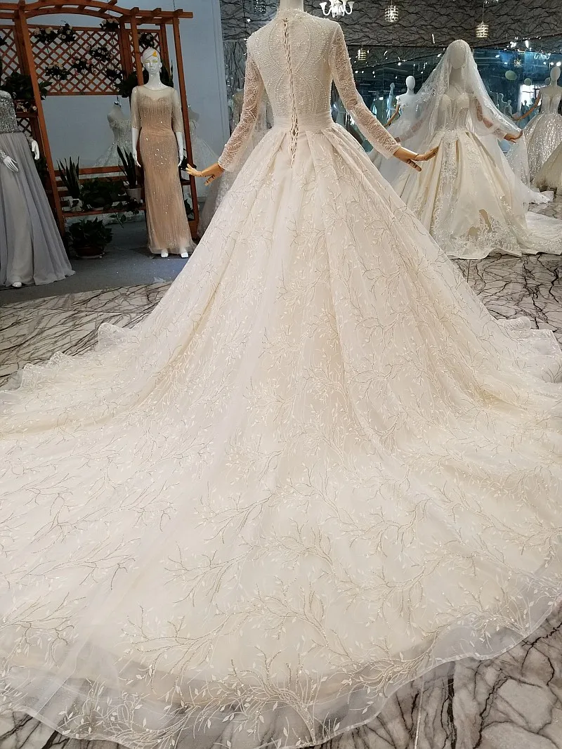 LS454478 блестящее кружевное модное свадебное платье для женщин сексуальное с