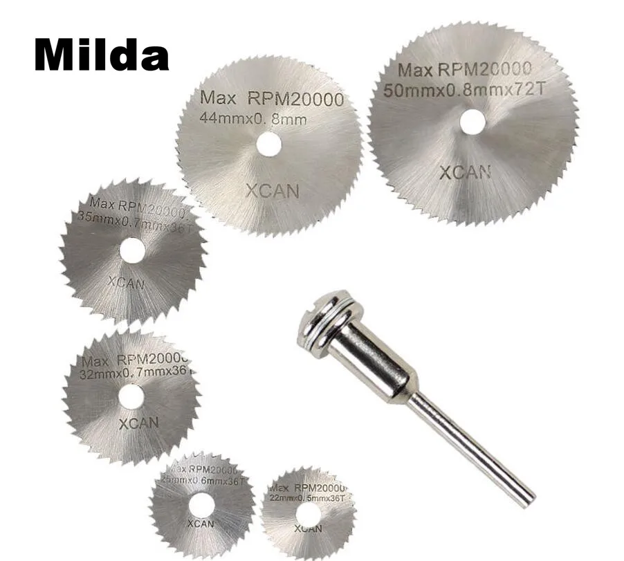 

Milda 2 sets mini HSS saw blades for dremel ratory tools dremel tools saw dremel accessories cutting power tool wholesale
