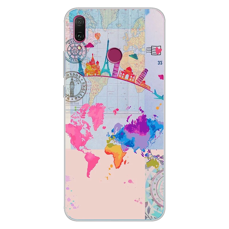 Ciciber чехол для телефона Huawei Honor 10 9 8 lite 7A 8C 8X Note V10 Play Y9 Y7 Y6 Y5 Y3 Pro Prime 2017 2018 2019 мягкая