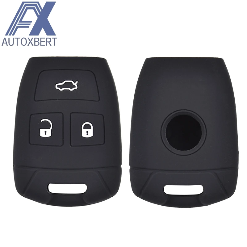 3 кнопки для Fiat Croma Bravo Stilo силиконовый чехол дистанционного ключа брелок оболочка