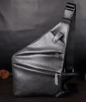 Новая мужская сумка через плечо корейская модная нагрудная сумка
