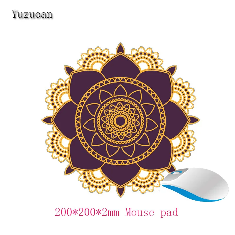 Yuzuoan горячий Подсолнух узор Круглый Резиновый коврик используется для домашнего