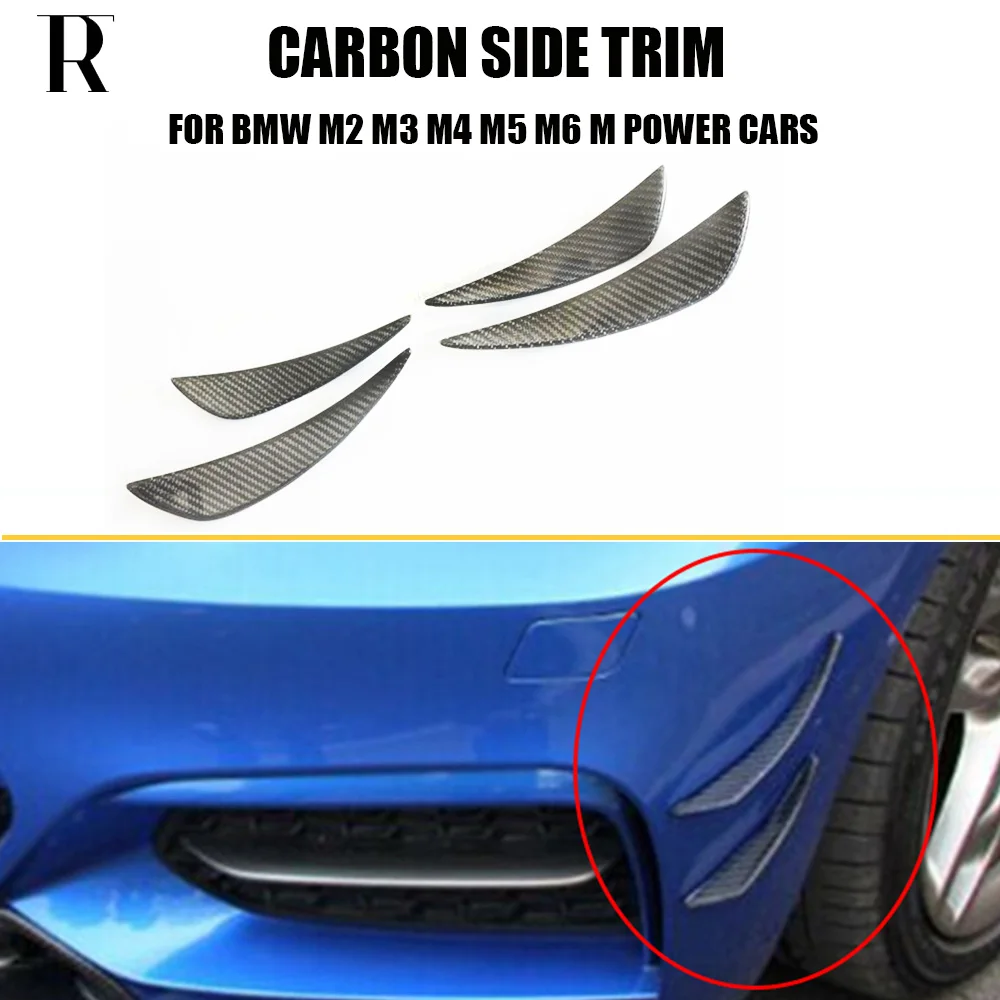 Carbon Fiber Front Bumper Side	