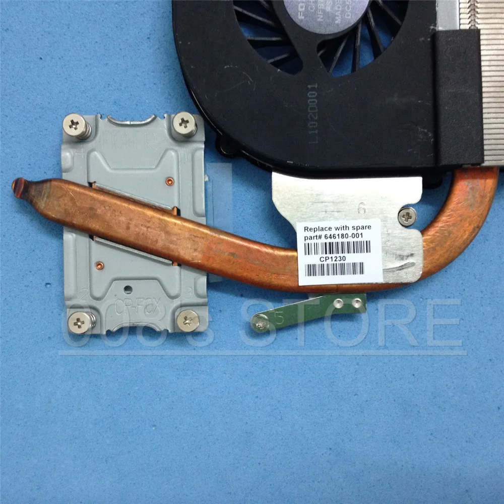 Новый Кулер Для процессора вентилятор теплоотвода для HP 2000 CQ43 G43 CQ57 G57 430 431 435 630 635