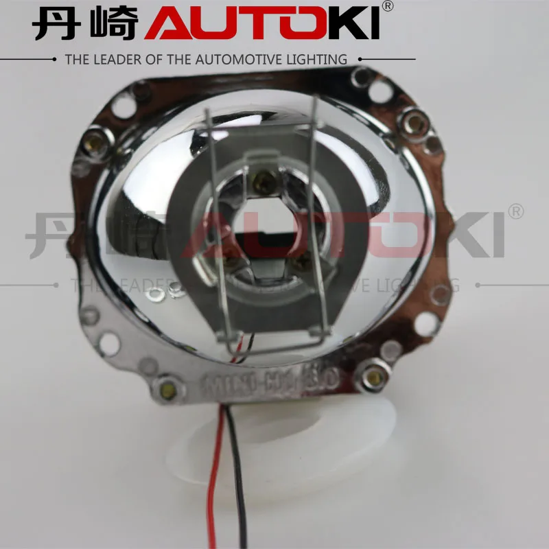 Бесплатная доставка автомобильный биксеноновый проектор Autoki 2 5 дюйма H1 Mini HID LHD RHD