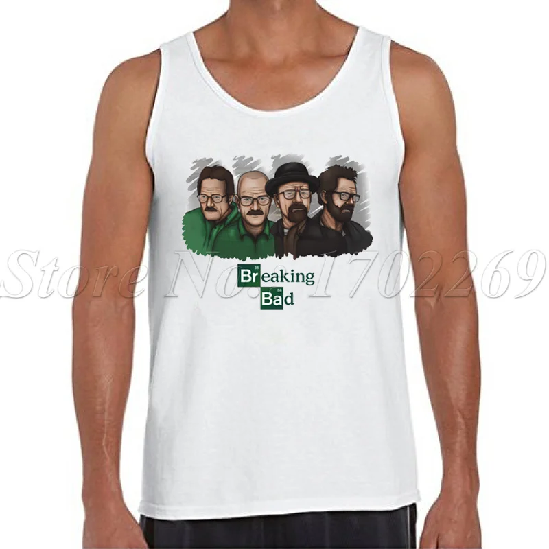 Лидер продаж Высокое качество Breaking Bad Уолтер Уайт Эволюция Модные топы на
