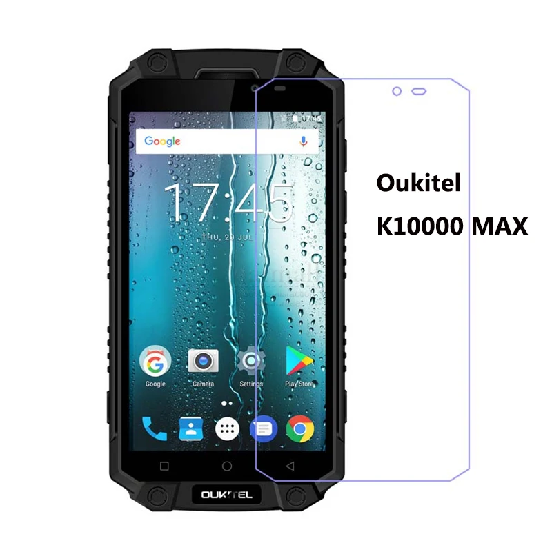 2 шт. Защита экрана для смартфона oukitel k10000 max|screen protector|tempered glasstempered glass phone |