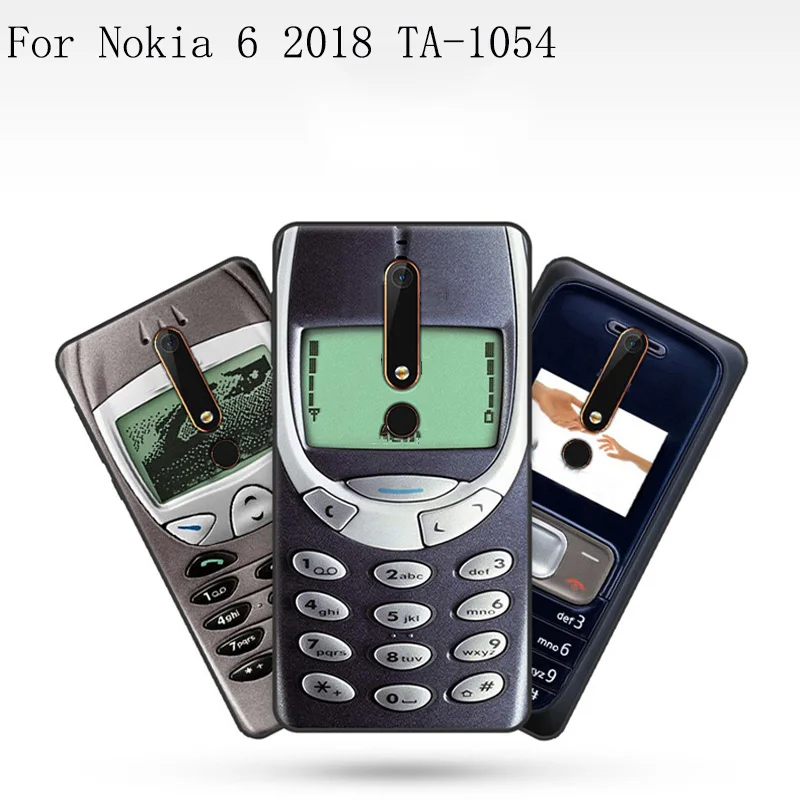 Роскошный милый чехол для Nokia6 2018 модный винтажный мягкий с мультяшным рисунком