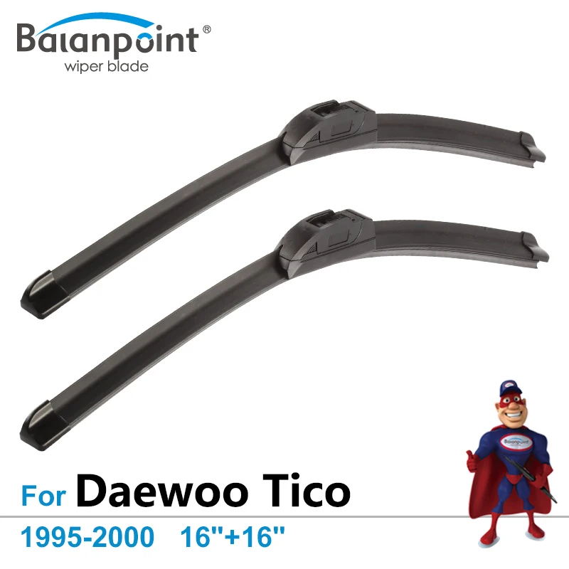 Щетки стеклоочистителя для Daewoo тико 1995-2000 16 дюймов + набор из 2 лучшие