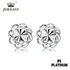 Серьги из чистого золота Pt950 серьги из натуральной платины и твердого золота блестящие Высококлассные Модные Классические Вечерние ювелирные изделия Лидер продаж Новинка 2020