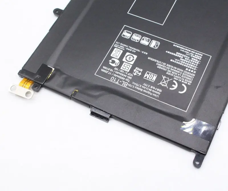 1x4600 мАч/17.25Wh 3.75VDC BL-T10 запасная батарея для LG Optimus G Pad планшет 8 3 дюймов V500 VK810 GPad +